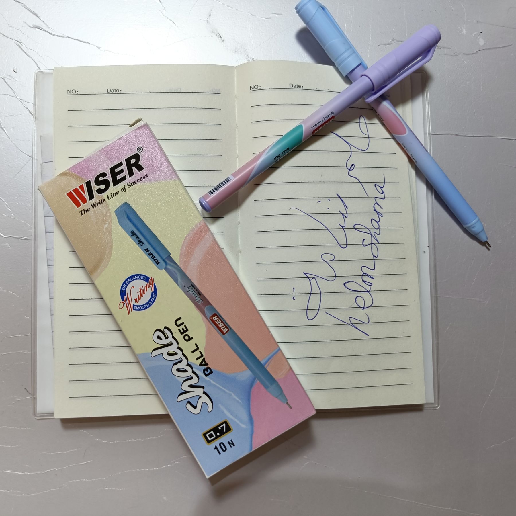 Oplus_16777216 قلم ازرق وايزر 0.7 - الصورة 1