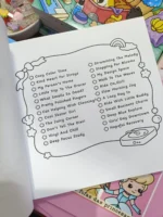 Girly diaries colouring book - Image 2