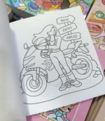 Girly diaries colouring book - Image 5