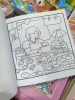 Girly diaries colouring book - Image 7