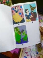 كتاب تلوين بالأرقام اميرات الجزء الاول 23 رسمة - Image 8