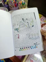 كتاب تلوين بالأرقام السا الجزء الاول 24 رسمة - Image 2